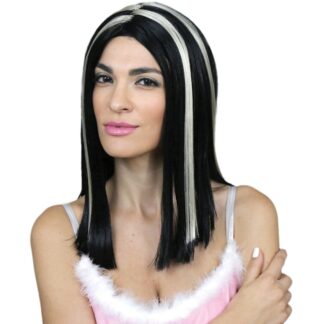 ΠΕΡΟΥΚΑ ΑΝΤΖΕΛΑ ΜΑΥΡΗ ΜΕ ΞΑΝΘΙΕΣ ΑΝΤΑΥΓΕΙΕΣ