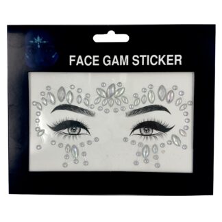 ΑΥΤΟΚΟΛΛΗΤΑ ΦΩΣΦΟΡΙΖΕ ΚΡΥΣΤΑΛΑΚΙΑ ΠΡΟΣΩΠΟΥ 2 ΣΧΕΔΙΑ 17,50cm X 14,50cm