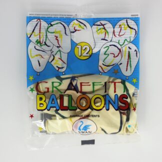 ΜΠΑΛΟΝΙΑ ΓΚΡΑΦΙΤΙ 12τεμ ΔΙΑΜΕΤΡΟΥ 26εκ