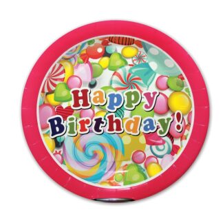 ΠΙΑΤΑΚΙΑ HAPPY BIRTHDAY 23εκ 6 ΤΕΜ