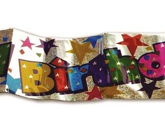 BANNER ΗΑΡΡΥ BIRTHDAY ΤΟΥΡΤΑ